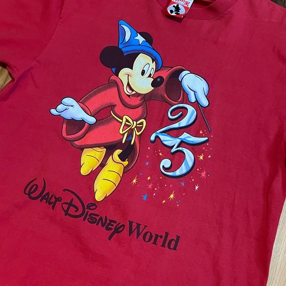 Disney 25th anniversary Mickey Sorcerer Mickey Inc Tag size XL - Picture 5 of 5